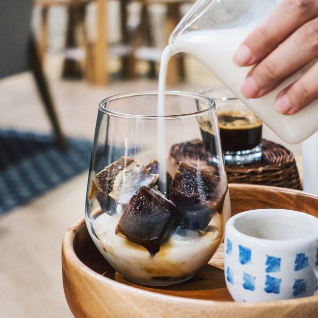 coffee ice cube