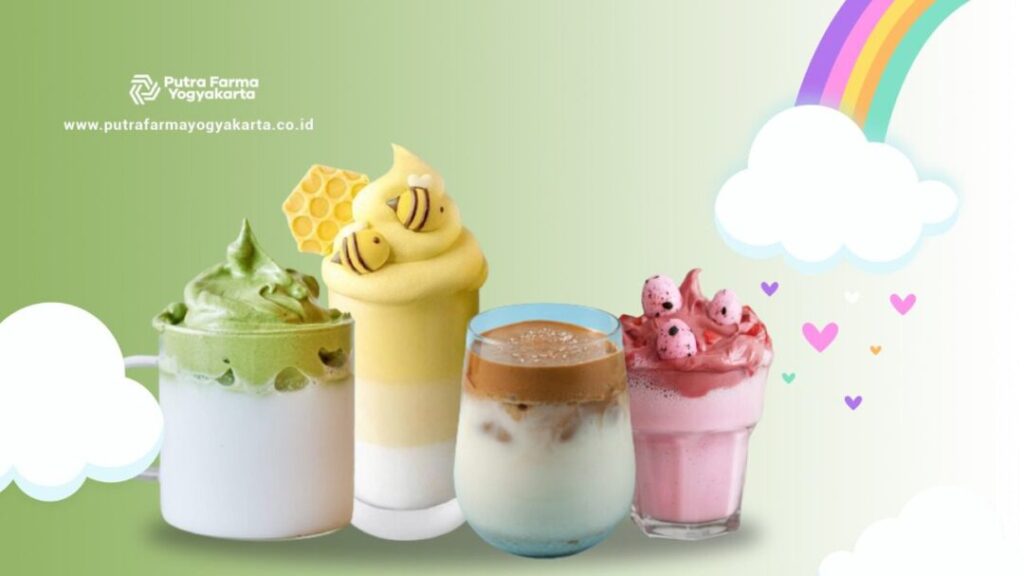 dalgona rainbow Dalgona Rainbow, Kreasikan Warna dan Rasanya Sendiri