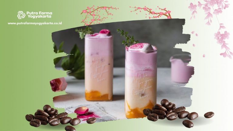 black pink latte