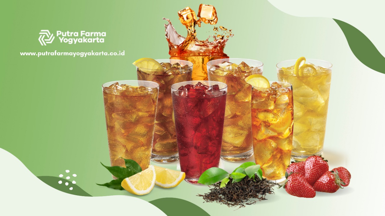 3 Sajian Minuman Fruit Tea Kekinian Nan Nikmat CV Putra Farma Yogyakarta