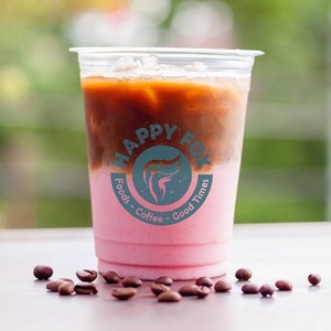 black pink latte