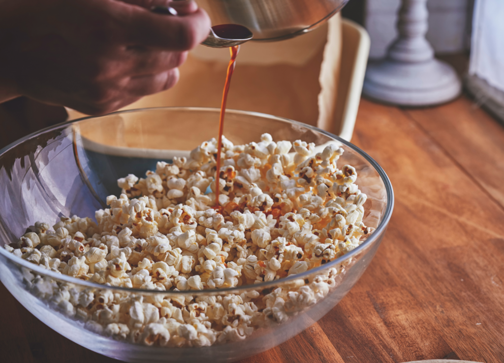 resep membuat popcorn caramel