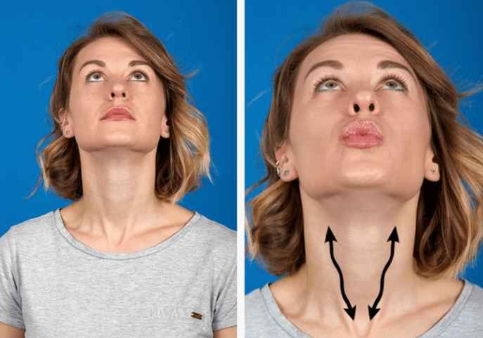 tips hilangkan lemak pada dagu