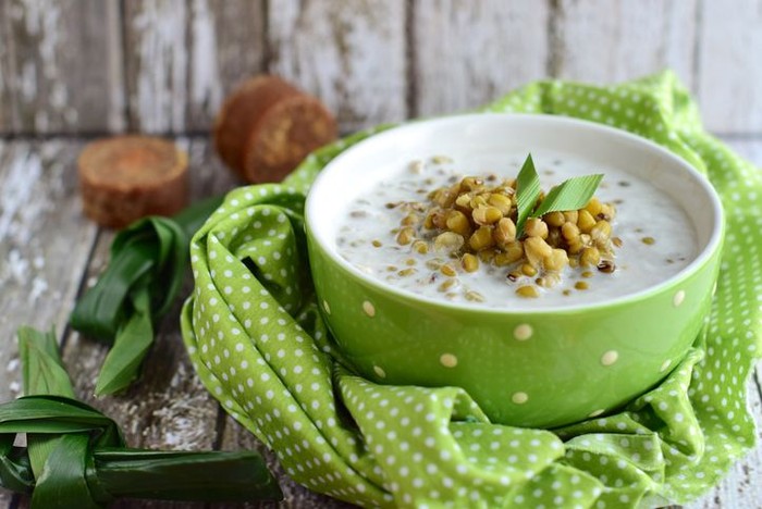 kreasi bubur kacang hijau