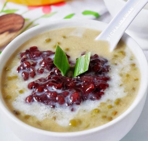 kreasi bubur kacang hijau