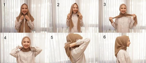 tips hijab simpel dan modis