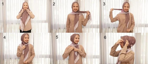 tips hijab simpel dan modis