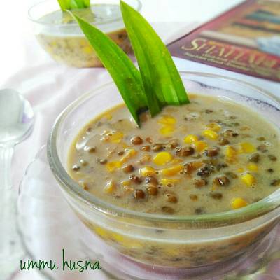 kreasi bubur kacang hijau