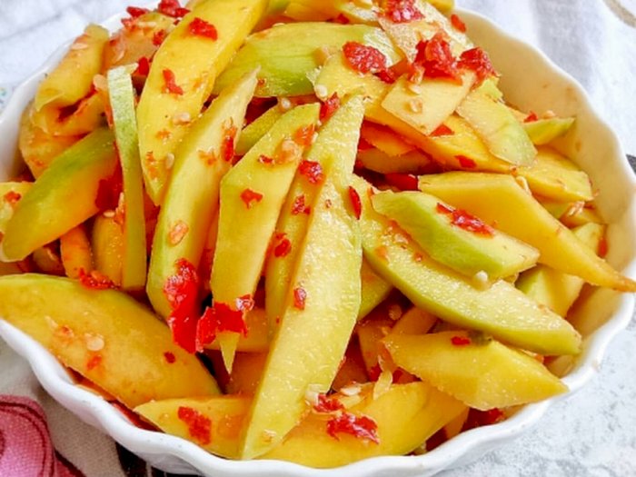 resep olahan manisan mangga muda