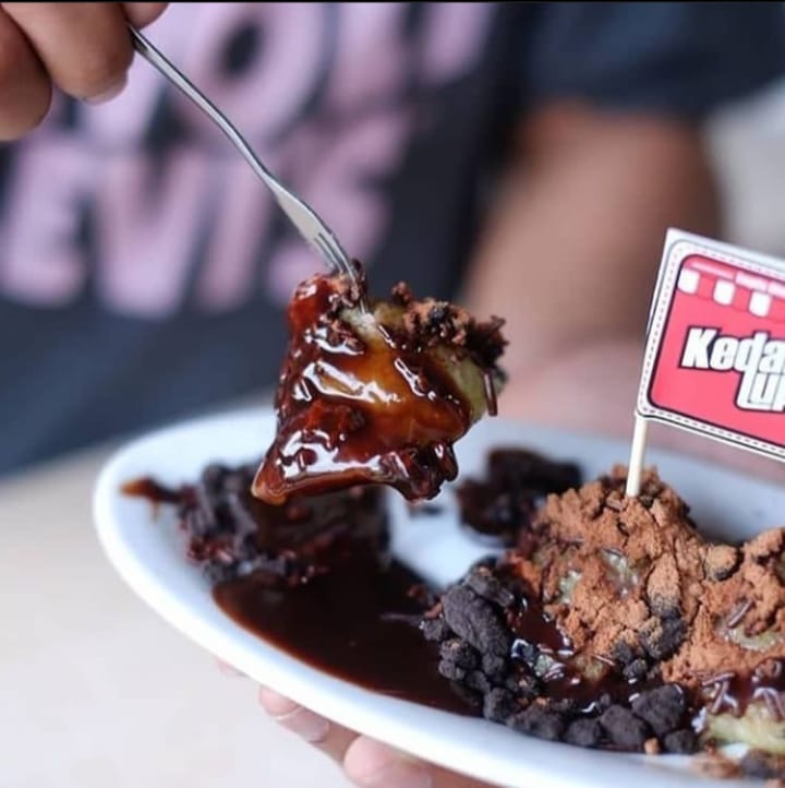 kreasi cemilan beras ketan