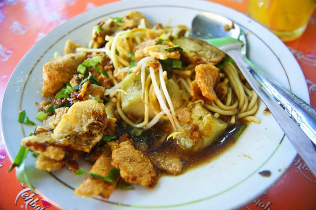 variasi hidangan mie Nusantara