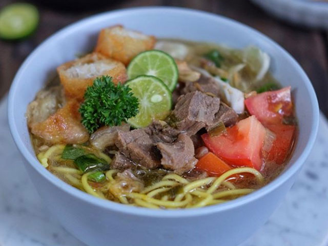 variasi hidangan mie Nusantara
