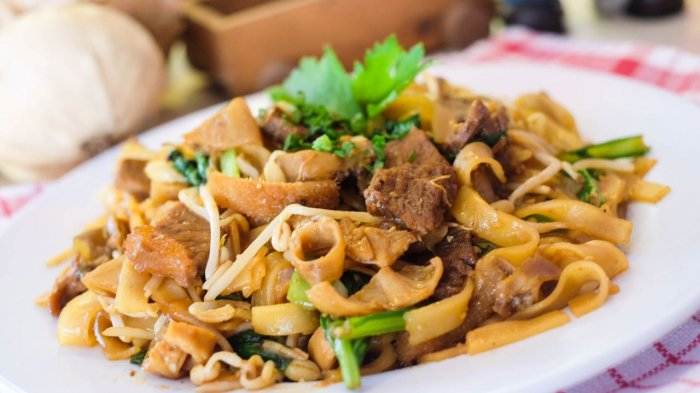 variasi hidangan mie Nusantara