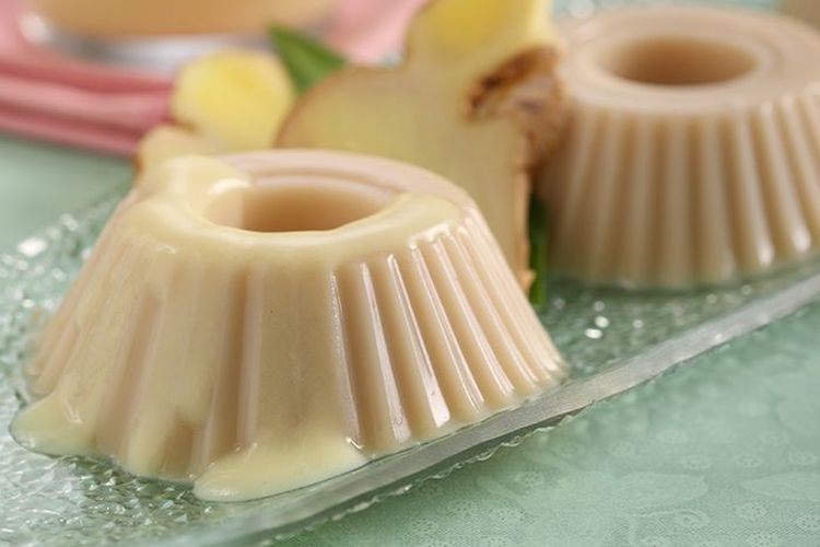Kreasi olahan puding susu