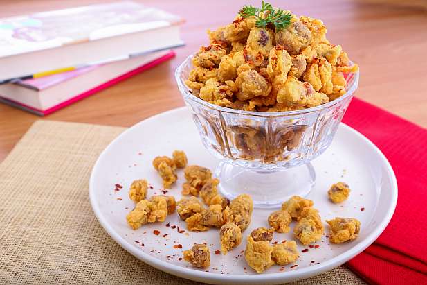 kreasi olahan kudapan dari kacang