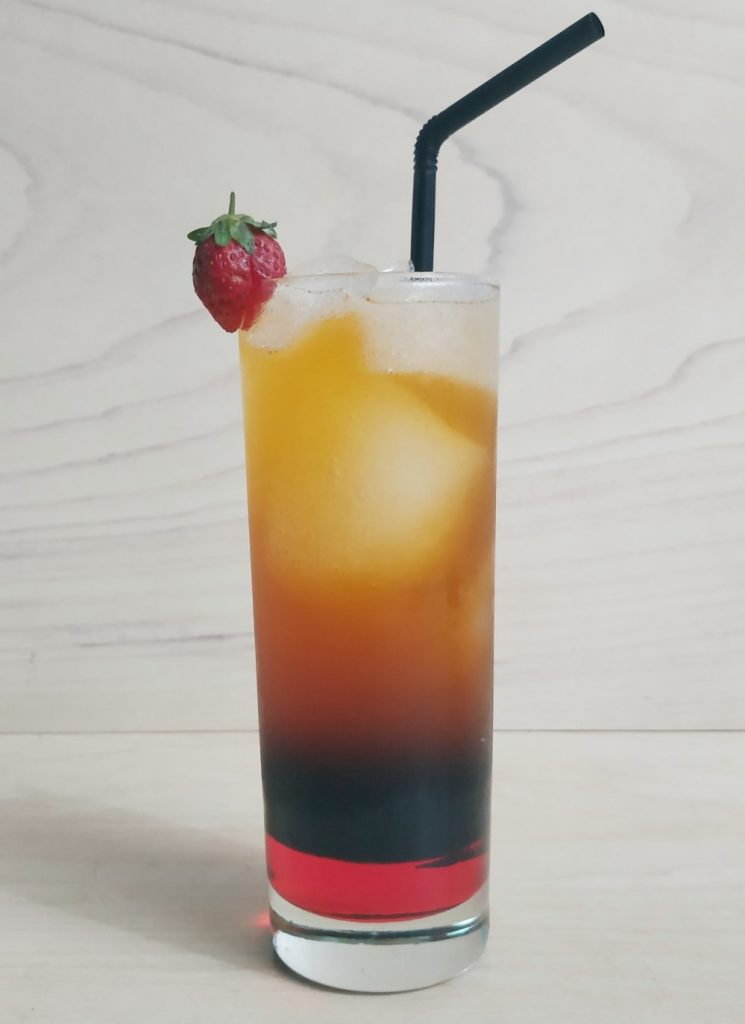 resep minuman mocktail pelangi
