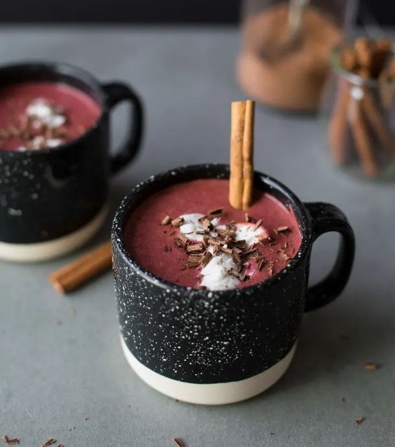 kreasi olahan minuman red velvet