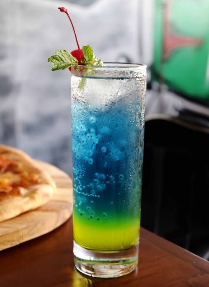 resep minuman mocktail pelangi