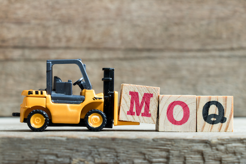 strategi bisnis dengan MOQ