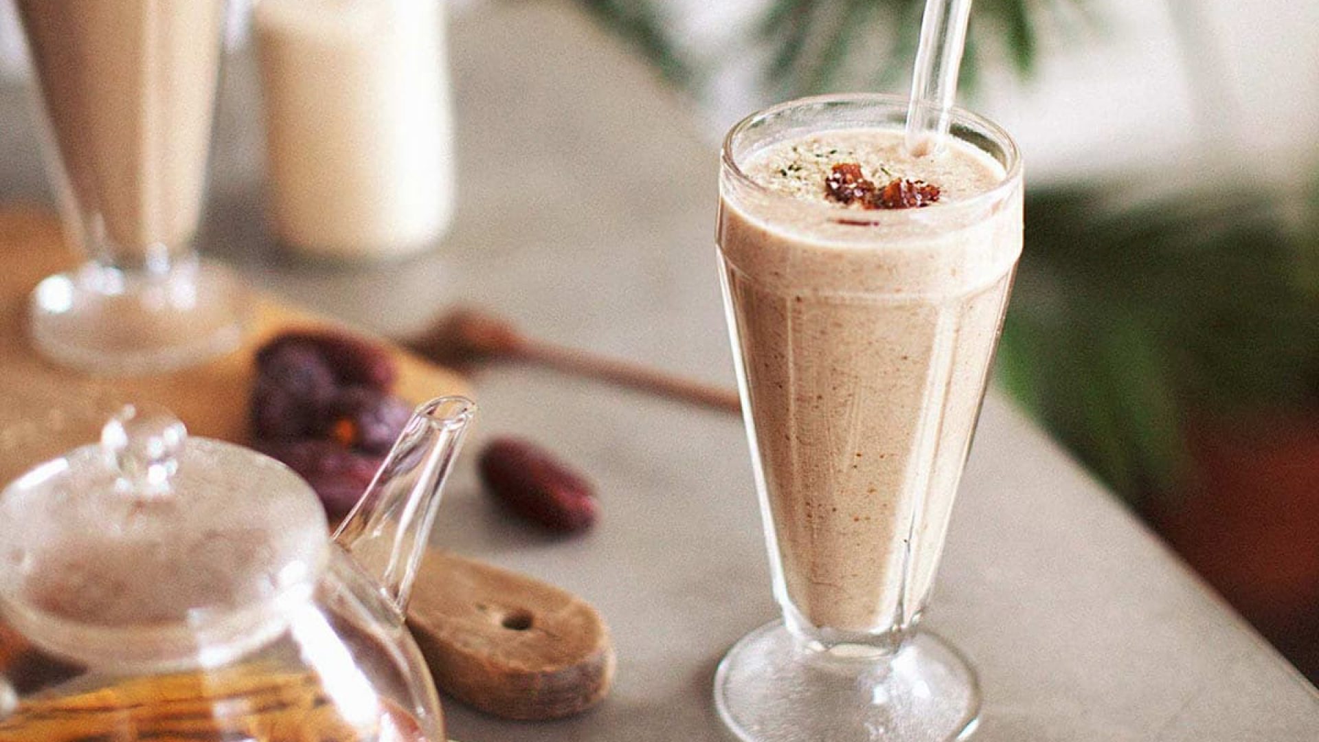 Kreasi susu kurma simpel