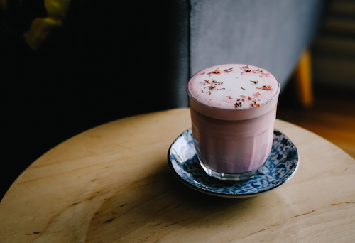 Kreasi minuman latte