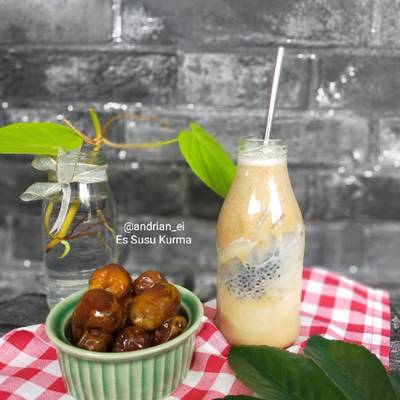 Kreasi susu kurma simpel