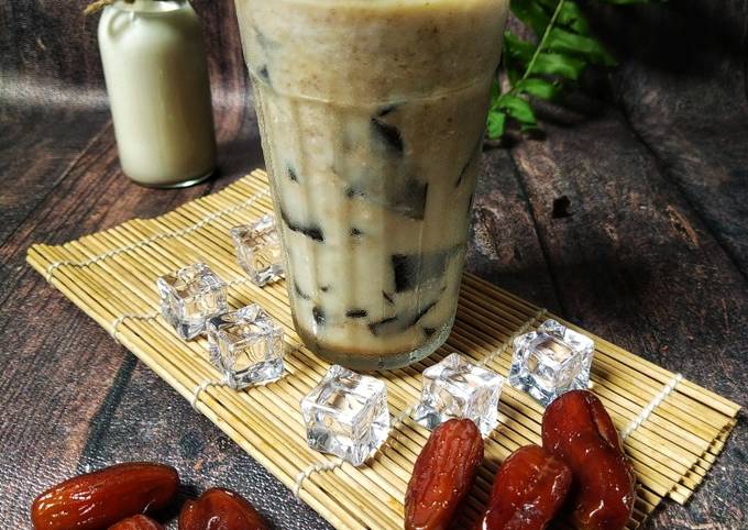 Kreasi susu kurma simpel
