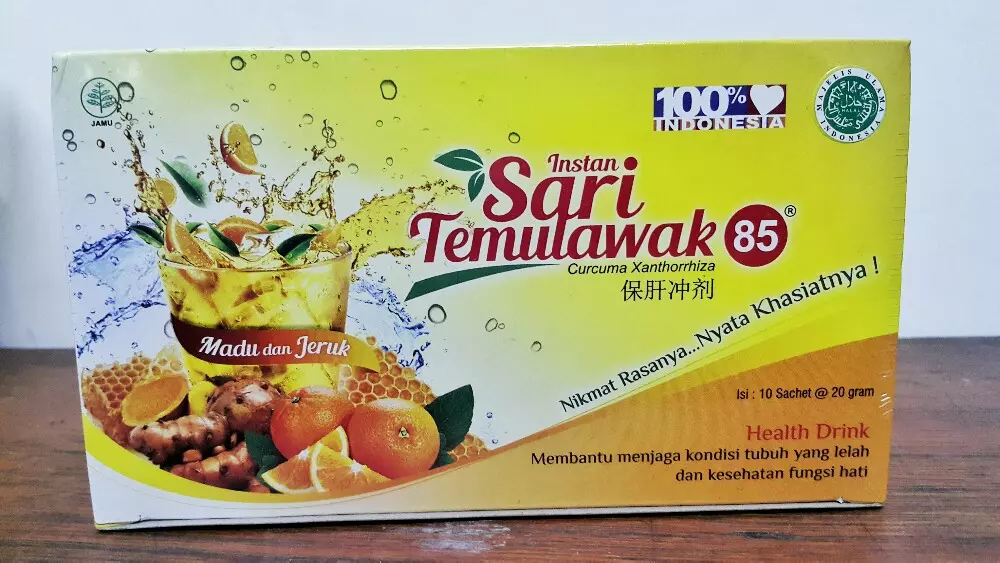 merek sari temulawak instan