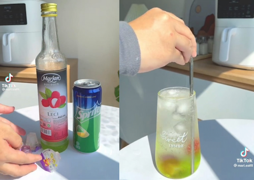 kreasi minuman segar viral