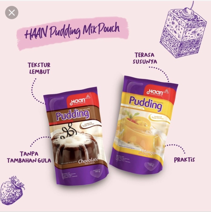 referensi brand puding