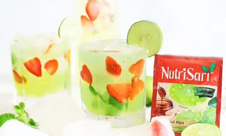 kreasi olahan es NutriSari