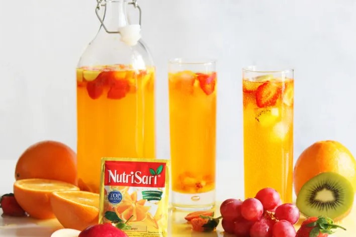 kreasi olahan es NutriSari
