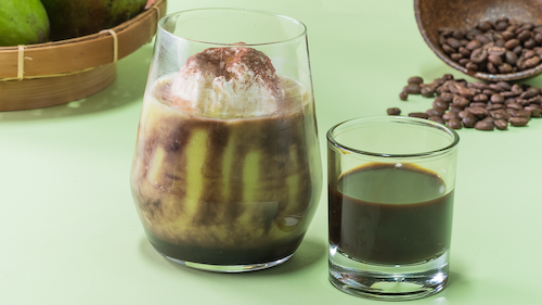 kreasi minuman café affogato