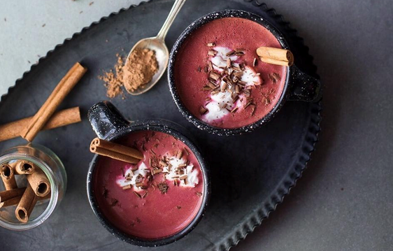 aneka kreasi red velvet drink