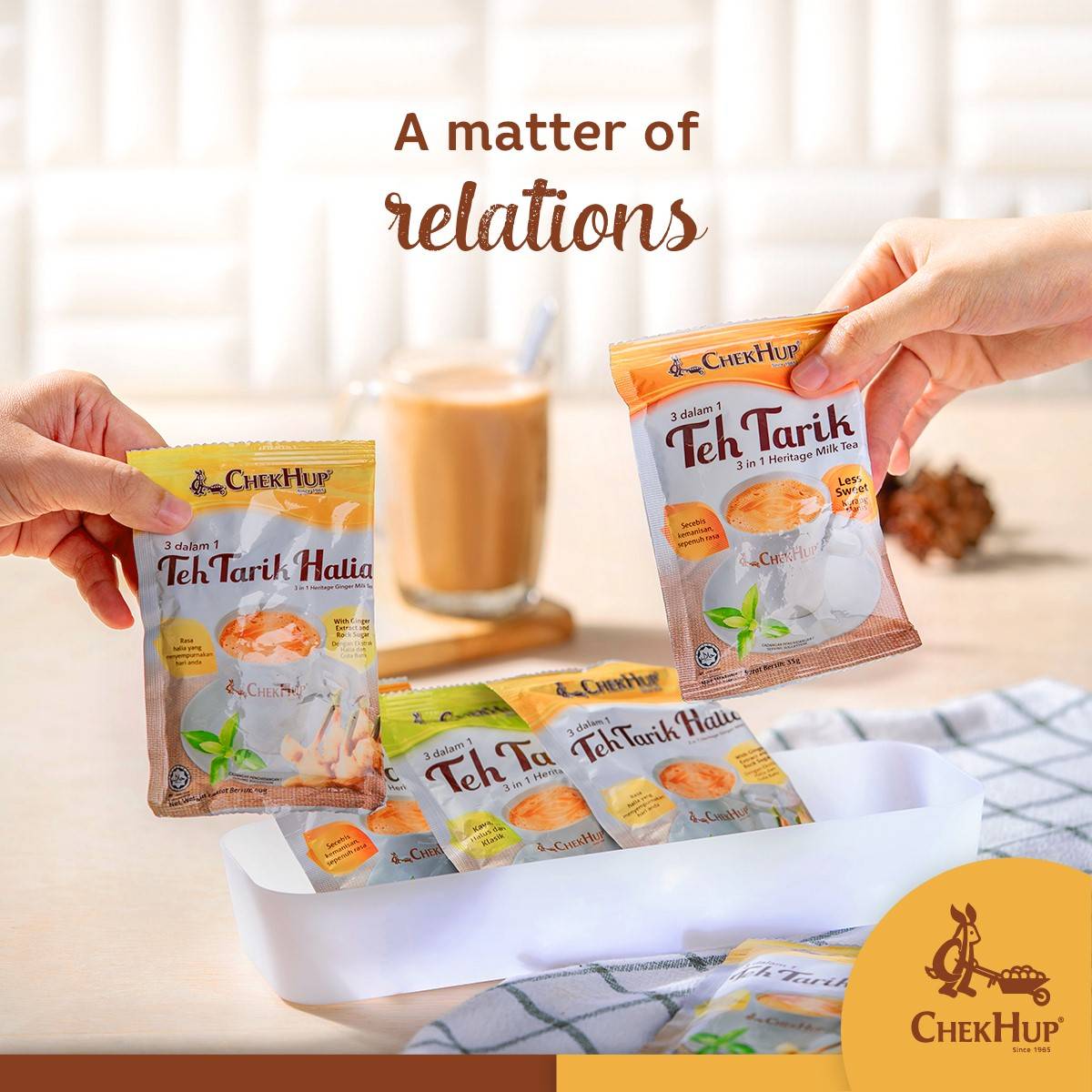Teh tarik sachet terenak