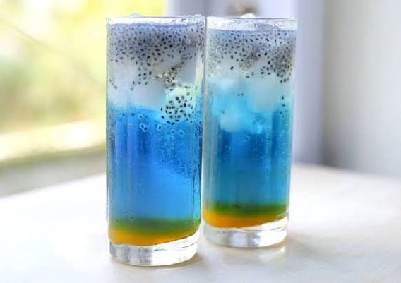 olahan blue ocean drink