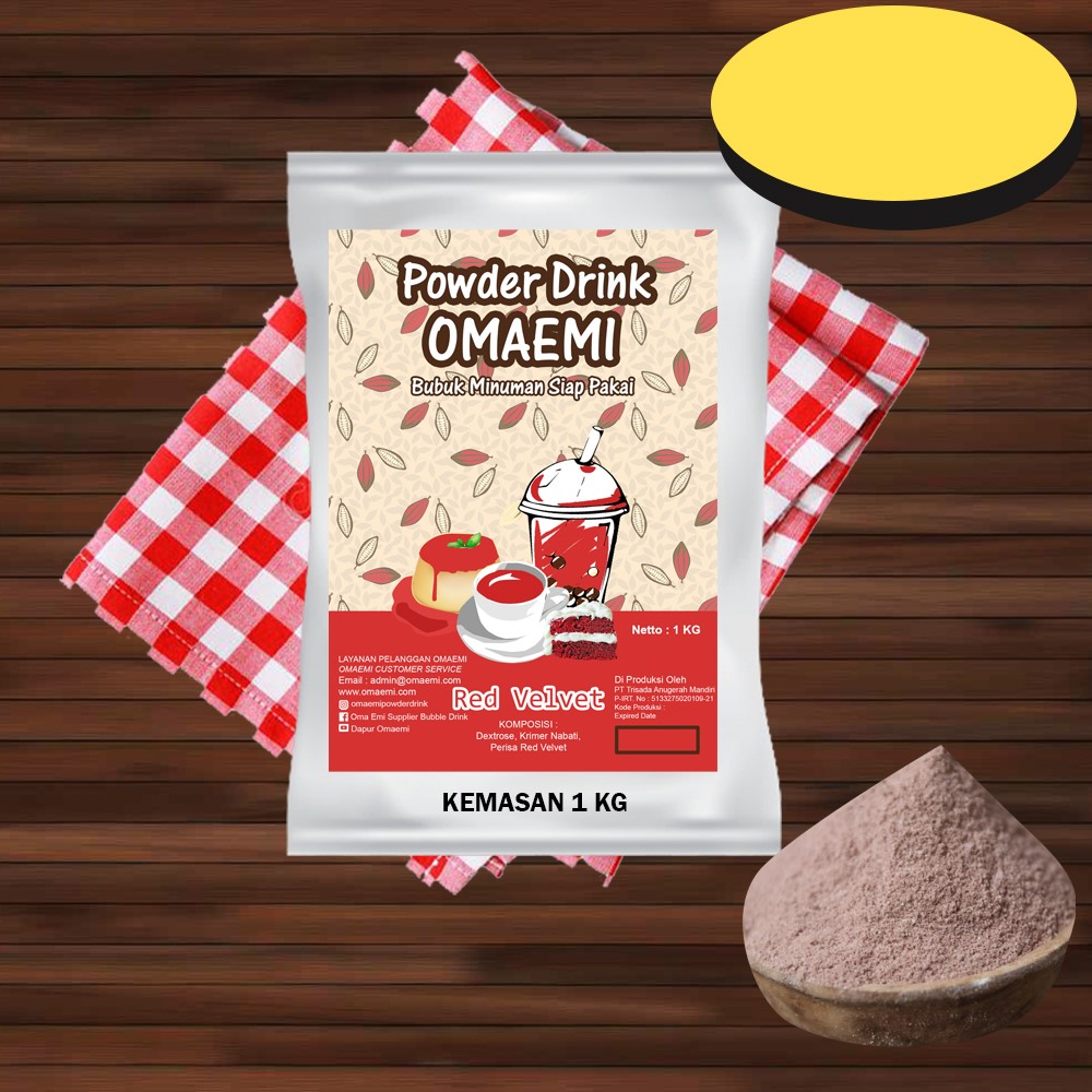 red velvet powder terenak