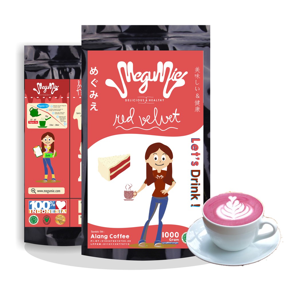 red velvet powder terenak