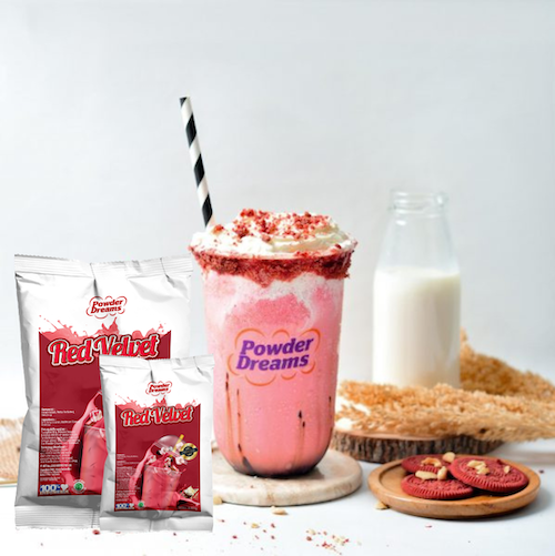 red velvet powder terenak