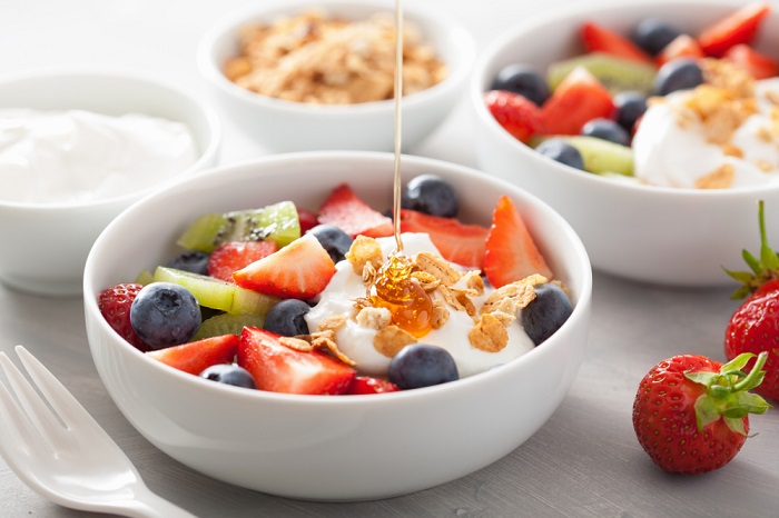 resep salad buah yogurt