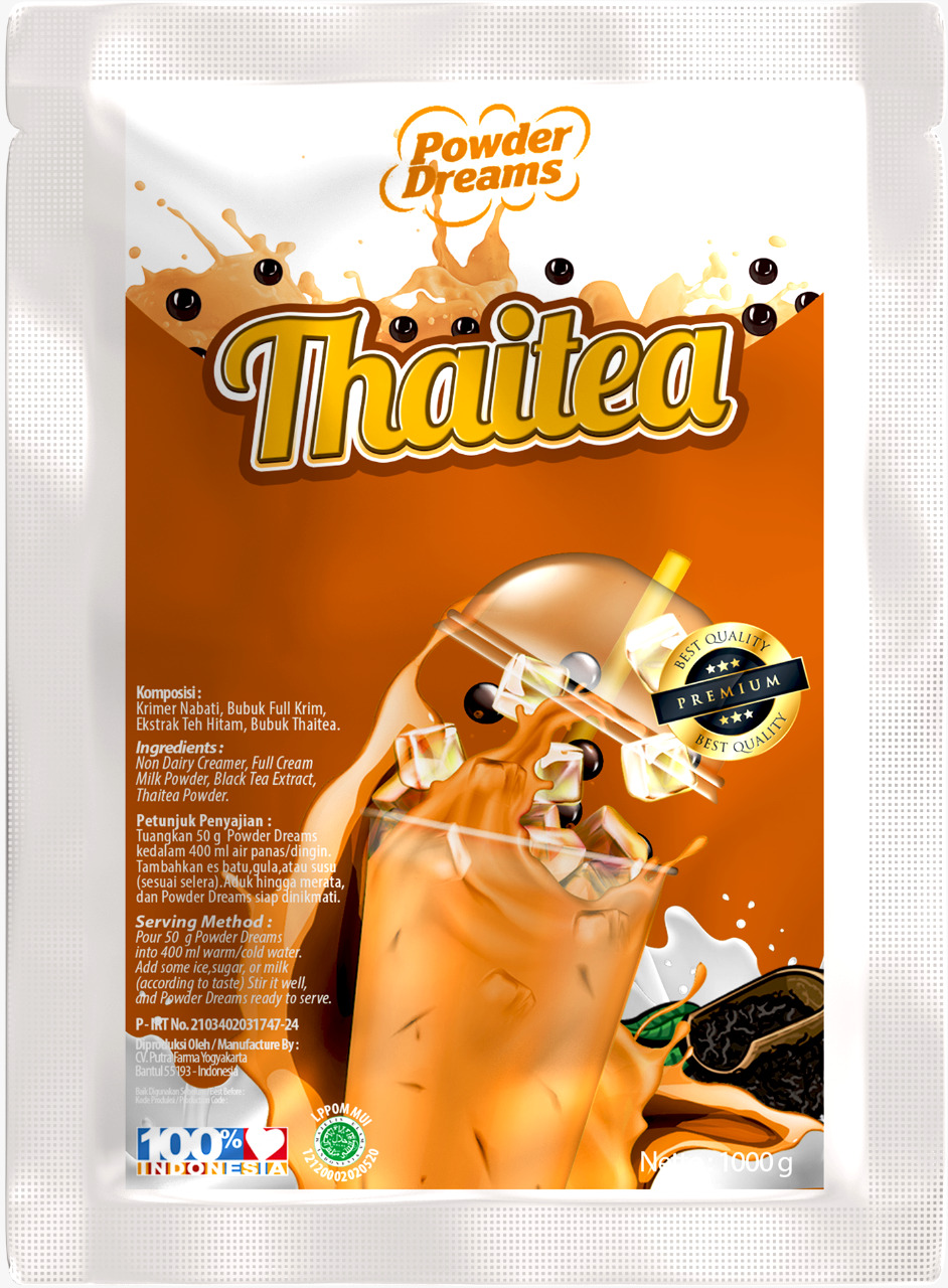 referensi teh Thailand bubuk