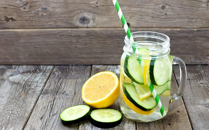 olahan minuman detox diet alami