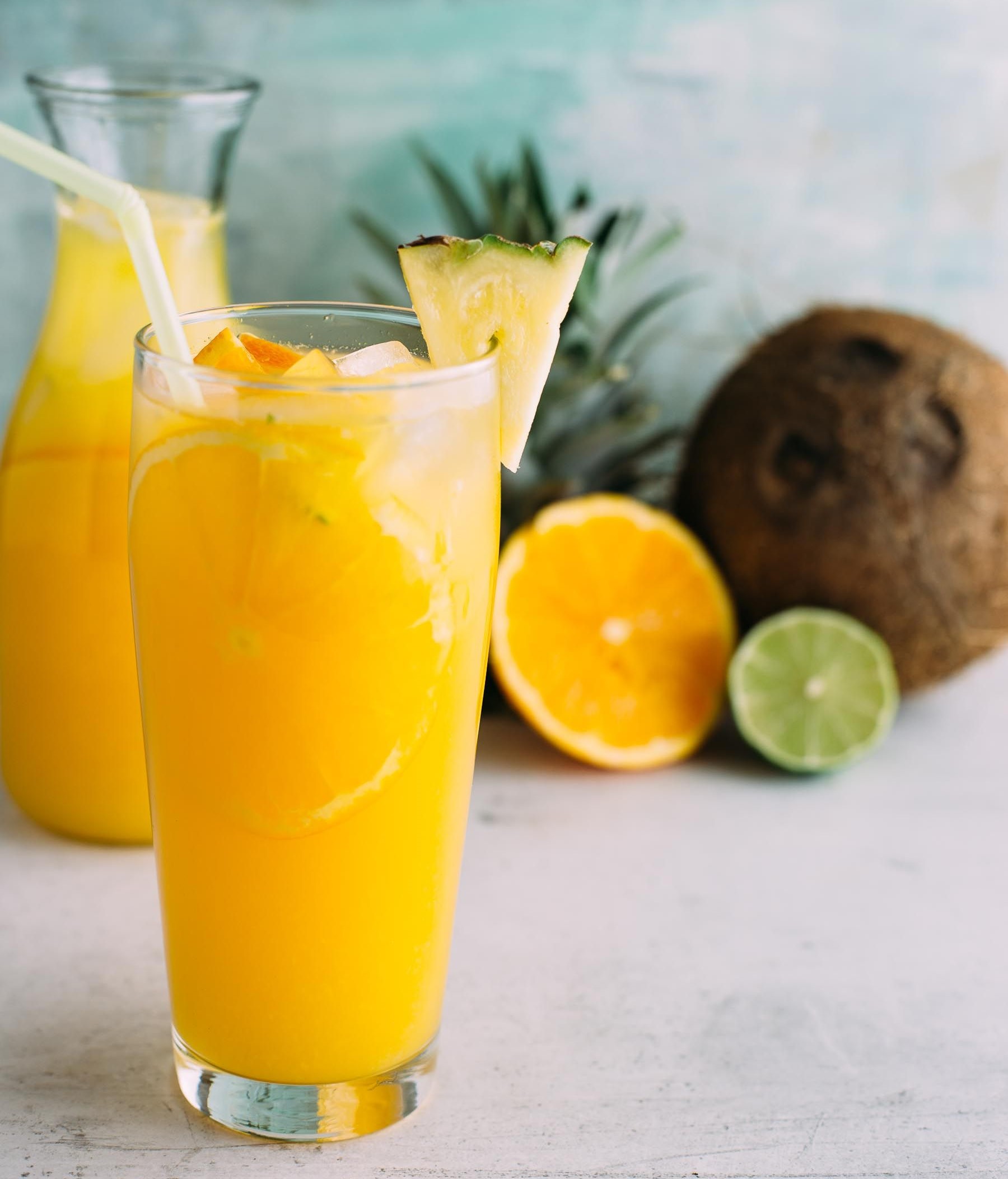 sajian minuman coconut jelly