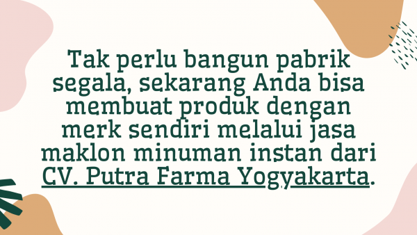 hasilkan produk tanpa bangun pabrik, hasilkan produk tanpa bangun pabrik