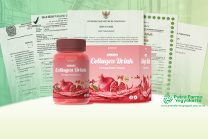 Maklon Collagen Drink Bersertifikat, Jaminan Mutunya NYATA!