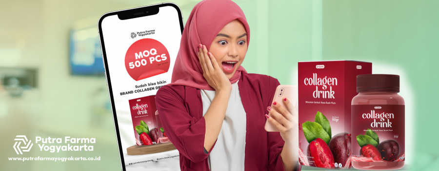 Maklon Minuman Kolagen Murah MOQ Rendah, Coba BUKTIKAN Sendiri!