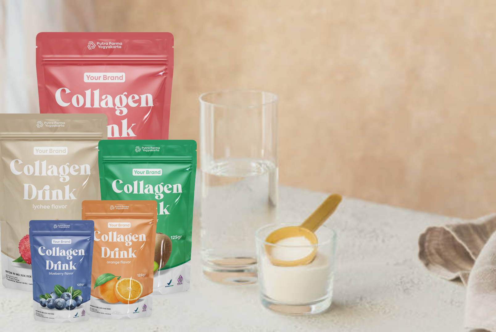 maklon minuman collagen area Jogja
