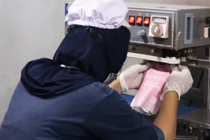 pembuatan minuman serbuk modern