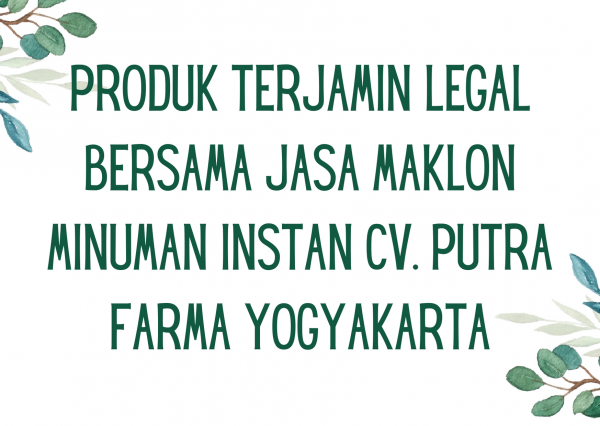 pabrik maklon minuman kesehatan higienis, pabrik maklon minuman kesehatan higienis