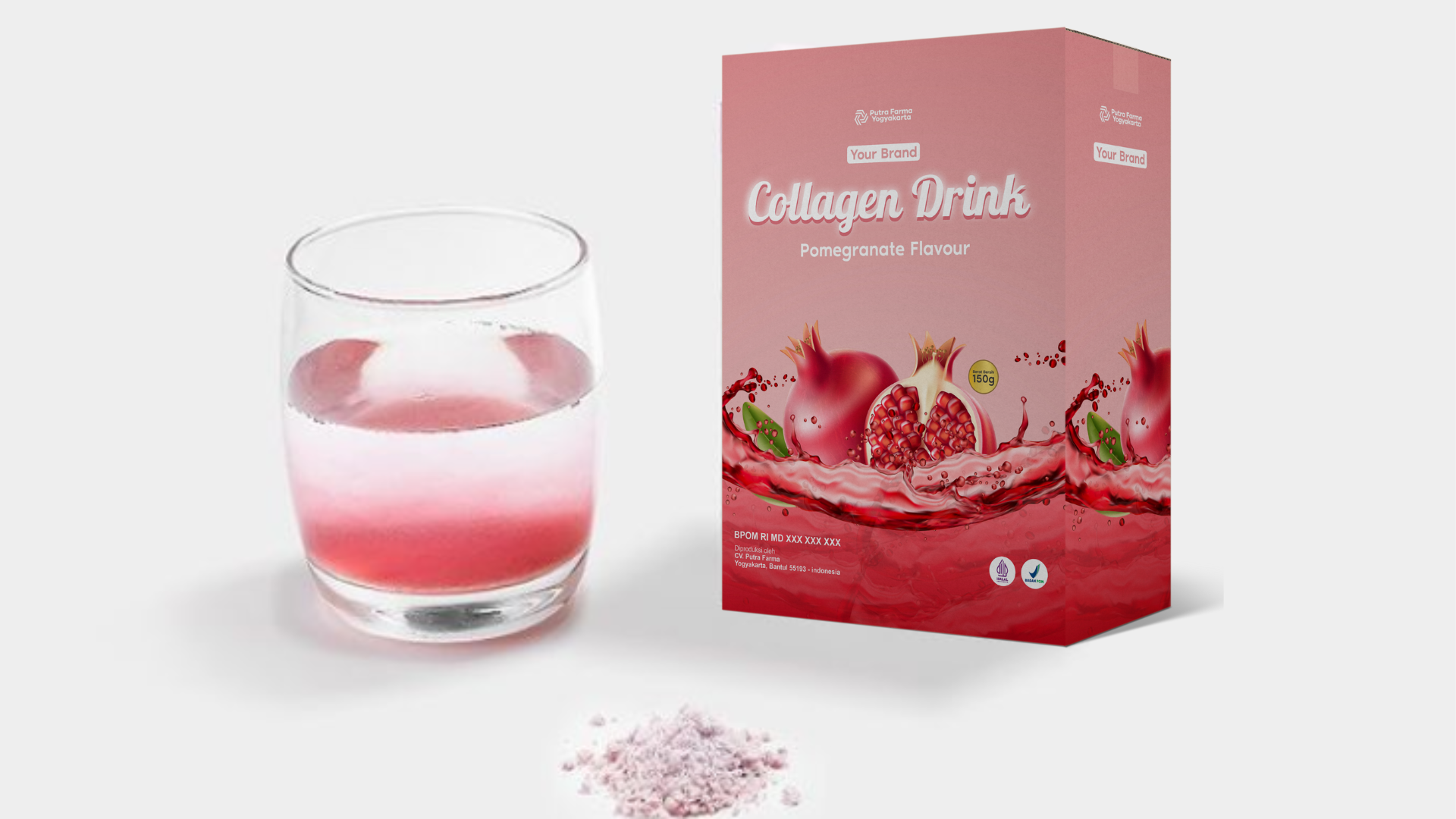 jasa maklon minuman collagen Jogja